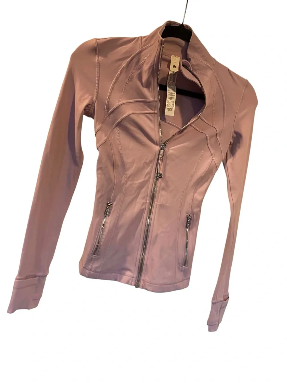 NWT Lululemon define jacket LAVENDAR PLAY/MIRROR  Size: 0